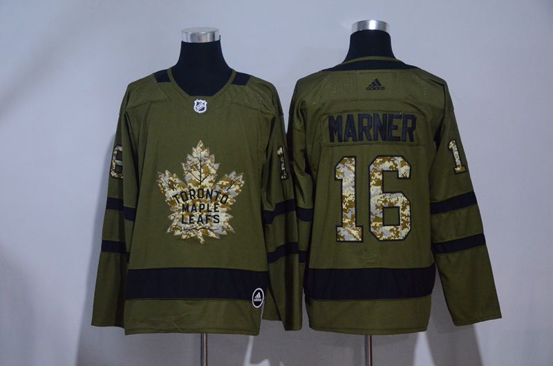 Men 2017 NHL Men Toronto Maple Leafs #16 Marner green Adidas Jerseys->oakland athletics->MLB Jersey